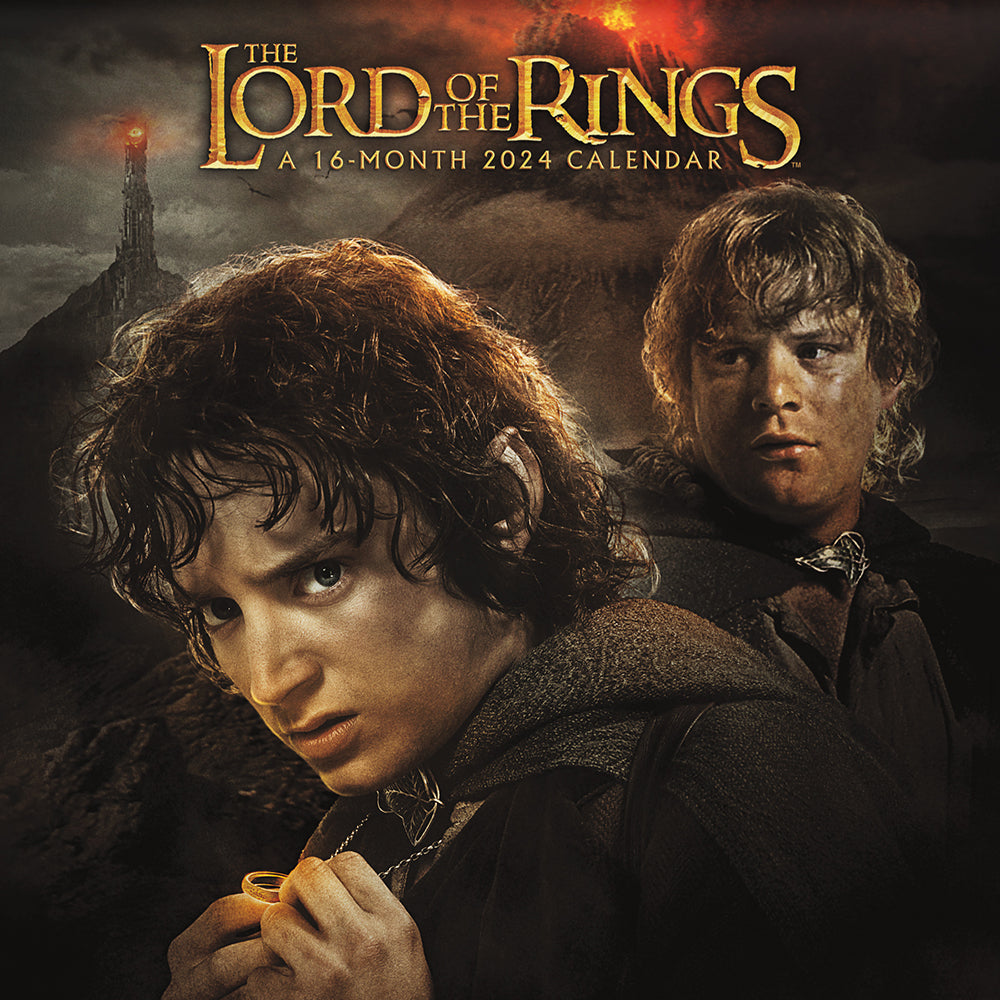 The Lord of the Rings 16-Month 2024 Wall Calendar