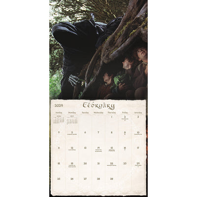 The Lord of the Rings 16-Month 2024 Wall Calendar