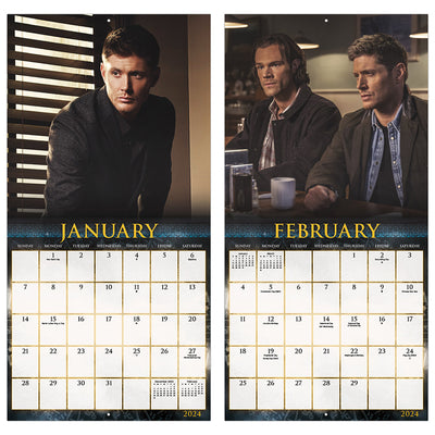 Supernatural 16-Month 2024 Wall Calendar