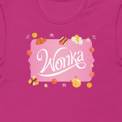 Wonka Pink Banner T-Shirt