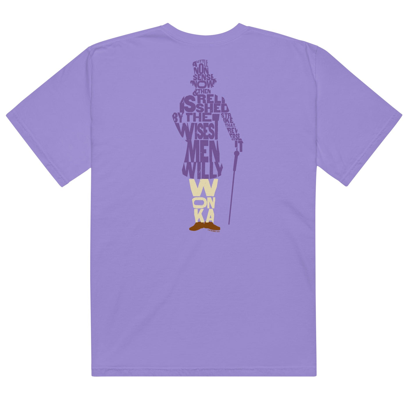 Willy Wonka and the Chocolate Factory Silhouette  T-Shirt