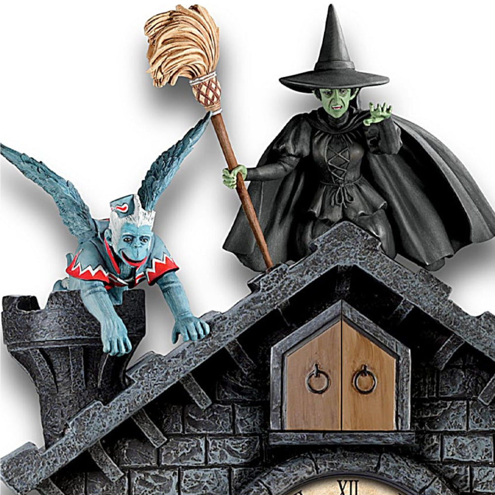 WIZARD OF OZ Cuckoo Clock With Lights, Motion And Sound