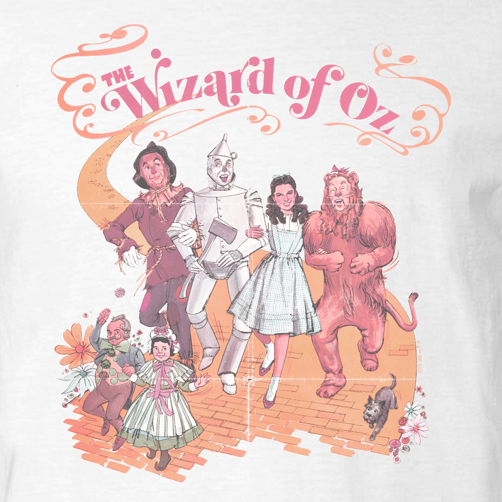 The Wizard of Oz Group Shot Adult Short Sleeve T-Shirt