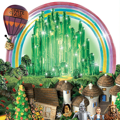 "FOLLOW THE YELLOW BRICK ROAD" Illuminated Sculpture