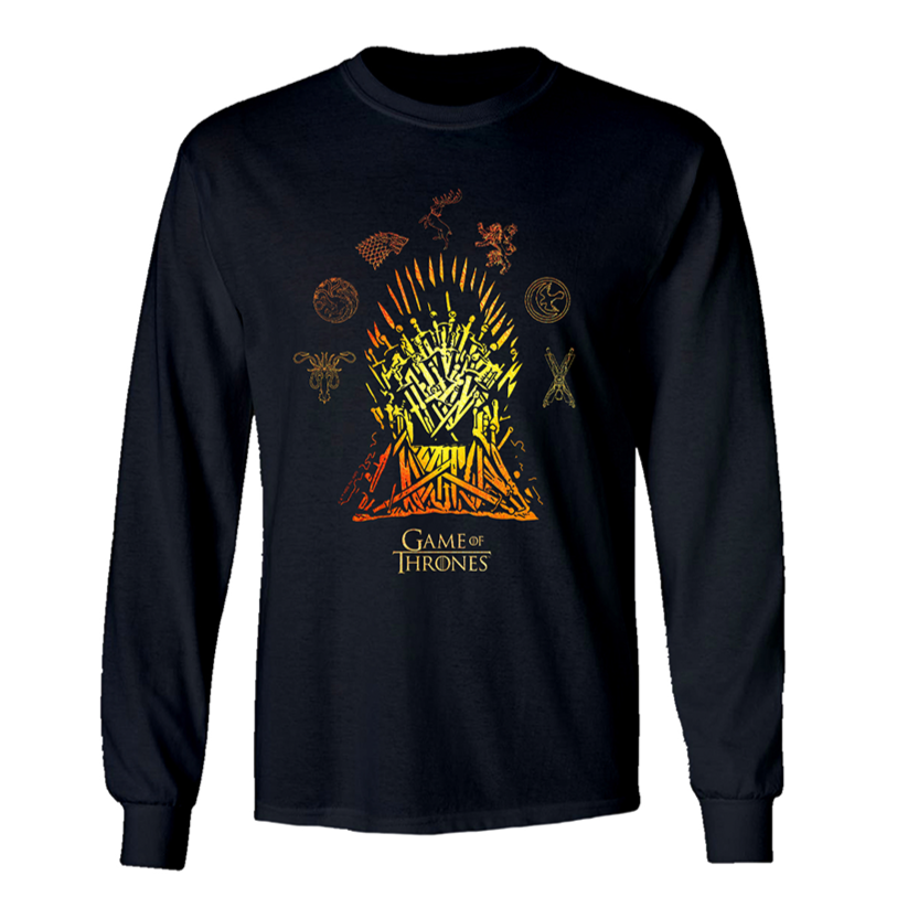 Game of Thrones Win Or Die Adult Long Sleeve T-Shirt