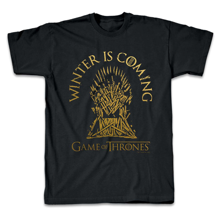 Game of Thrones Winter Is Coming Adult Short Sleeve T-Shirt