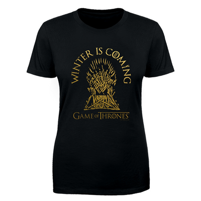 Game of Thrones Winter Is Coming Women's Short Sleeve T-Shirt