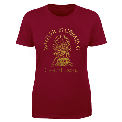 Game of Thrones Winter Is Coming Women's Short Sleeve T-Shirt