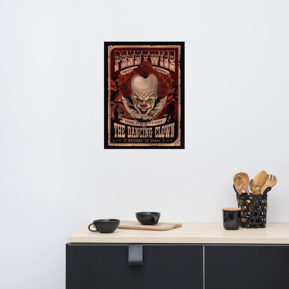 IT Pennywise the Dancing Clown Poster