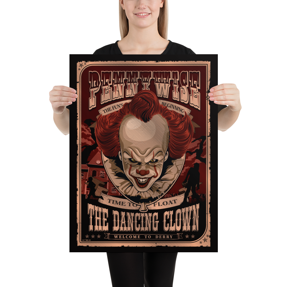 IT Pennywise the Dancing Clown Poster