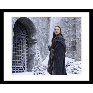 Sansa at the Eyrie Framed Print from Game of Thrones
