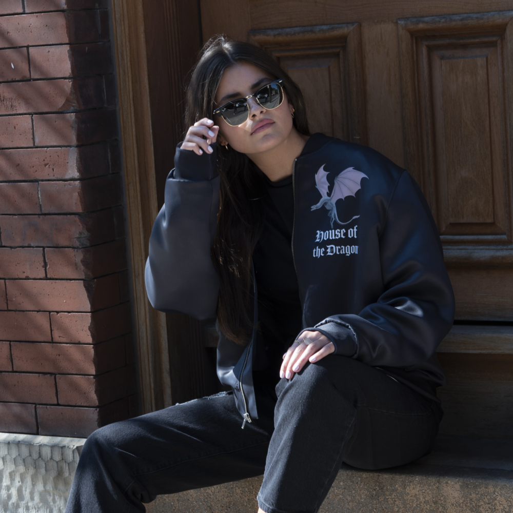 Exclusive House of the Dragon Fire Will Reign Bomber Jacket