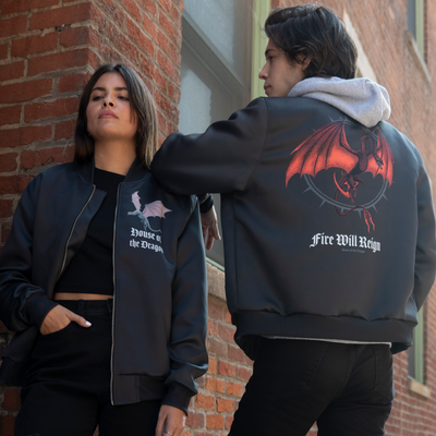 Exclusive House of the Dragon Fire Will Reign Bomber Jacket