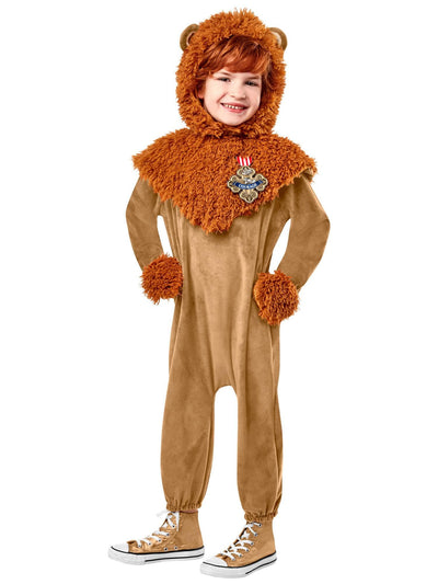 The Wizard Of Oz Cowardly Lion Kid's Costume