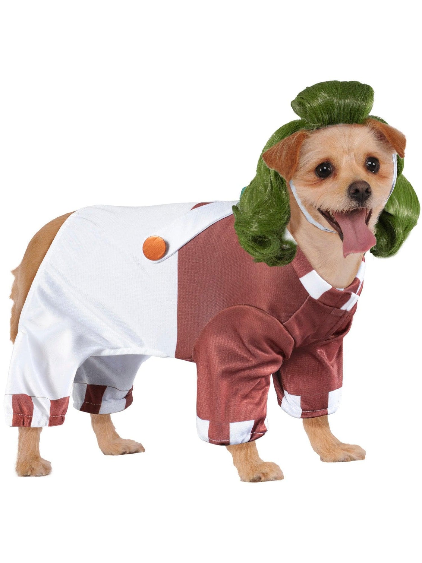 Willy Wonka and The Chocolate Factory Oompa Loompa Pet Costume