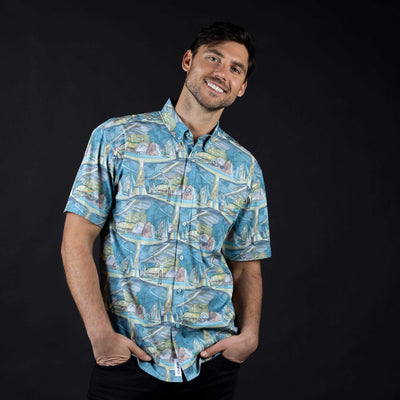 RSVLTS Rick and Morty Citadel of Ricks KUNUFLEX Short Sleeve Shirt
